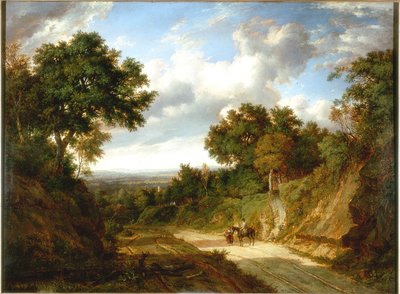 Landschaft mit Figuren von Patrick Nasmyth